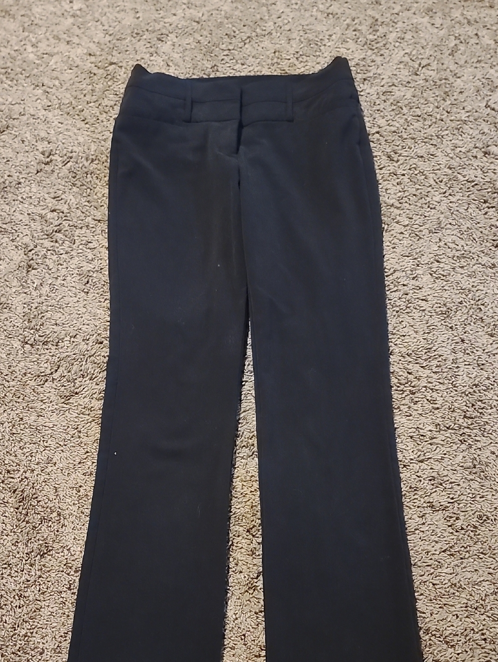 Maurices Black Straight-Leg Dress Trousers